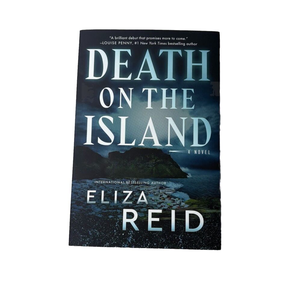Death on the Island: A Novel - paperback Book Reid, Eliza EUC First Printing